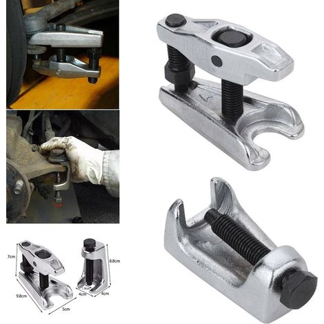Ensemble extracteur-séparateur de rotule en acier à haute teneur en carbone avec extracteur d'embout de biellette de direction (1/5)