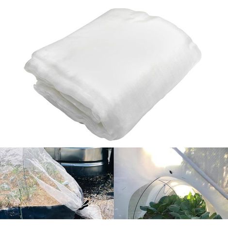 BelleRise - Filet anti-insectes de jardin à mailles ultra-fines pour la protection des légumes, 3 x 10 m, filet de protection (1/5)