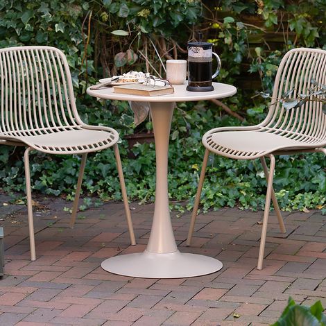 Meja table de café Ø60cm taupe. (1/5)