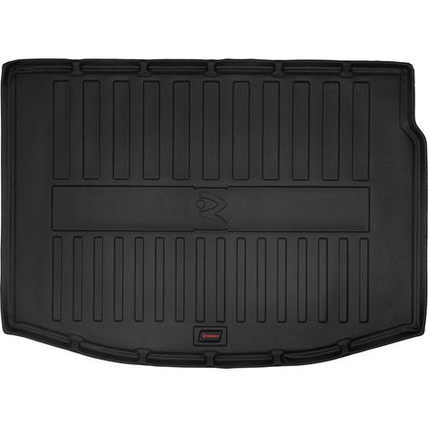 6018161 - Alfombrilla de maletero con inserción de goma 3D - TPE con borde elevado para: Renault Megane III (2008-2015) HB (1/5)