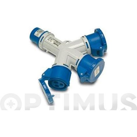 ADAPTADOR IP-44 2P+T 16A 240V - FAMATEL