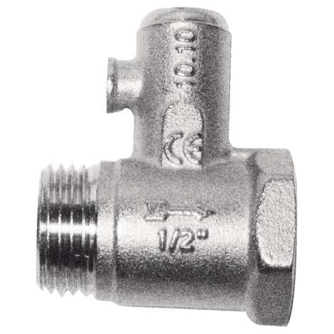 Valvola di sicurezza per scaldabagni 1/2"
