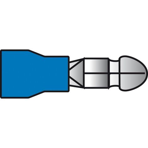 Cosses de cables 550 bleu 10pcs