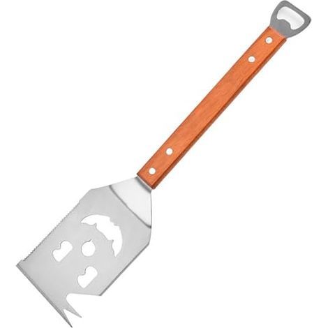 Ensemble barbecue avec gril et spatule, accessoires de barbecue amusants et outils de cuisine en plein air (1/4)