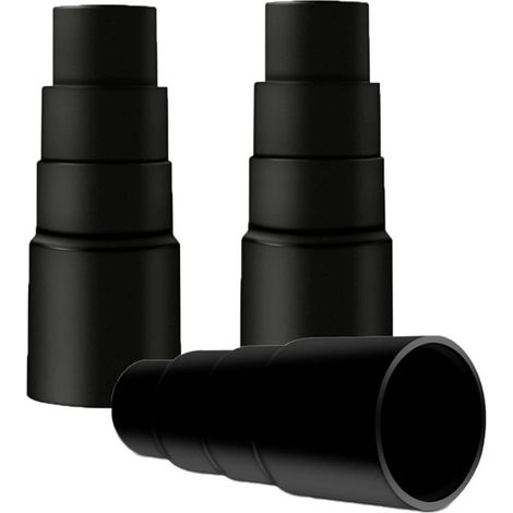 Sollbry 3er-Set Staubsaugeradapter, Werkzeugreduzierstücke, kürzbar von 21 bis 35 mm, für Industriesauger, Nass- und Trockensauger usw., kompatibel mit Kärcher, Bosch, Makita, N (1/5)