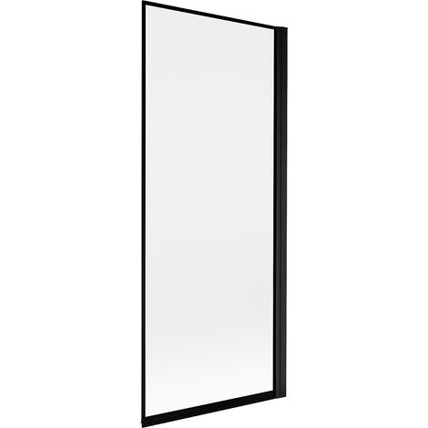 Mexen Mist paratia doccia 1 anta destra 80 x 150 cm, cornice nera, nero - 8A9-080-001-70-70-P (1/4)
