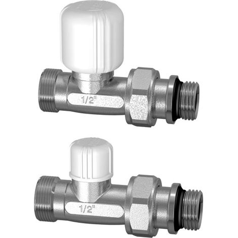 FAR 1305 S2012 Detentore Diritto Cromato Ø3/8" Attacco Rame - 1305 38