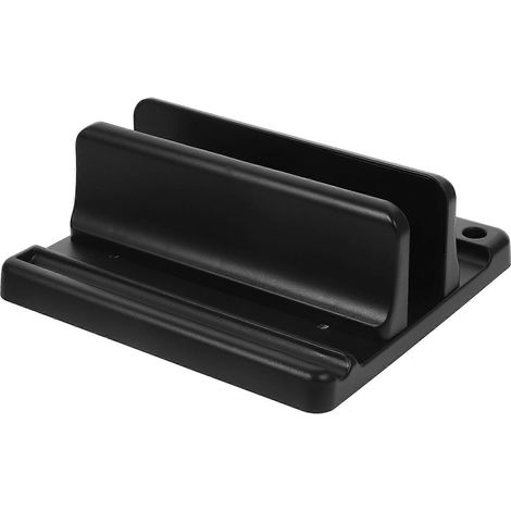 Support vertical pour ordinateur portable, organiseur de bureau, en plastique, 5,97 x 5,89 x 2,16 pouces, 1 pièce. (1/5)