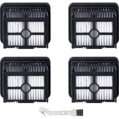 Lot de 4 filtres HEPA pour Dreame H12 Pro/H12 Pro FlexReach/H12 Dual/H12 Pro Ultra/H13 Pro/H15 Pro/H15 Pro Heat/H15 Mix/Mova M10 Aspirateur Eau et poussière (1/4)