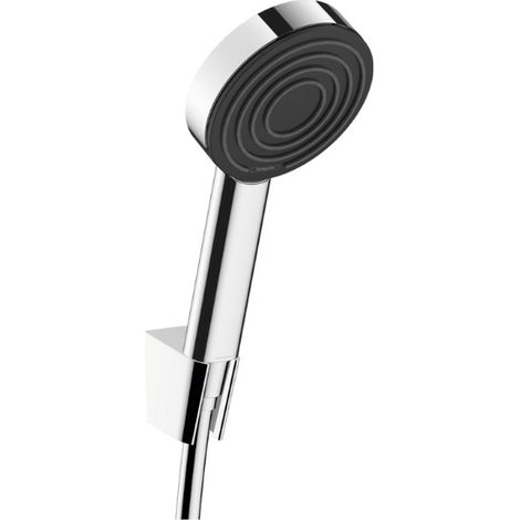 hansgrohe Pulsify S Set supporto doccia 105 1 tipo di getto con flessibile 125 cm, cromo, 24301000 (1/2)