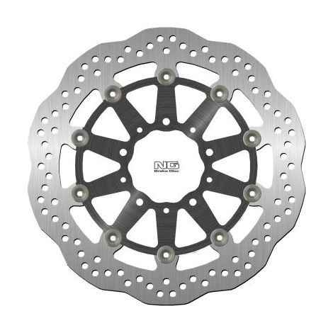 Disco de freno delantero Kawasaki ZX6R 636 13-16 de aluminio flotante Wave