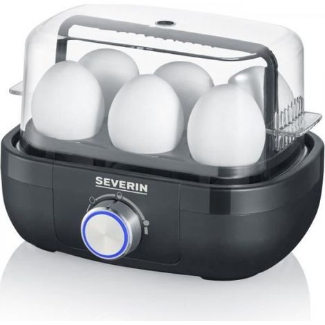 Cuiseur a oeufs SEVERIN - EK3166 - Capacité 6 oeufs - 3 modes de cuisson - 420W