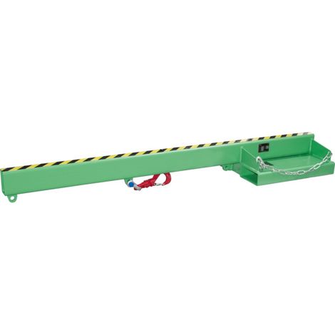 Bras de chargement Bauer Südlohn LA 2400-5,0, peint, vert réséda