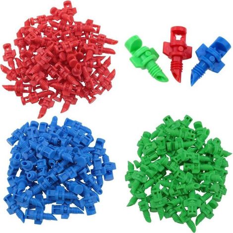 90 mini systèmes d'irrigation pour jardin, goutteurs, arroseurs pour vergers et agriculture, têtes d'arrosage (1/5)