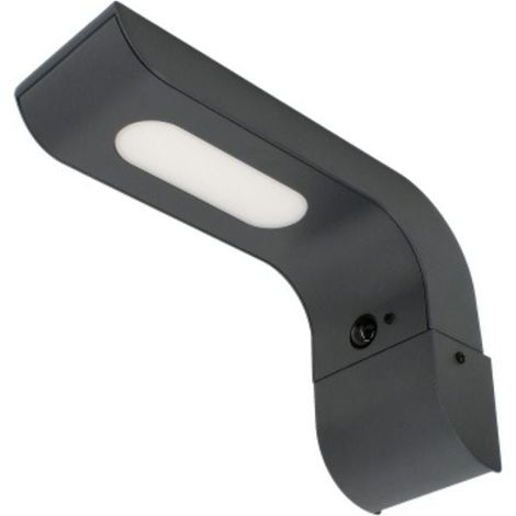 Applique Murale Extérieur 7W CCT Anthracite IP65 Détecteur PIR - 3000K/4000K/6500K - SILAMP (1/2)