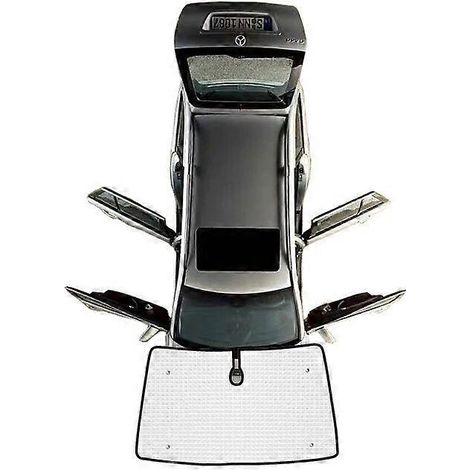 Pare-soleil latéraux pour Mercedes-Benz Classe A W169 (2005-2012) - Accessoires pour pare-brise - Protection solaire anti-UV - Visière avant (1/5)