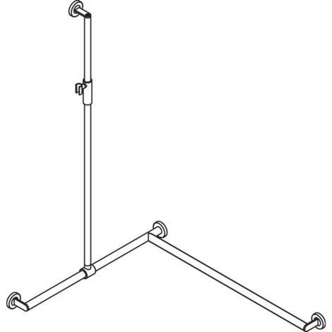 HEWI 900.35M33660 VH DUHA, ø:25/30, A1:1250, W1:765, W2:965 (1/3)