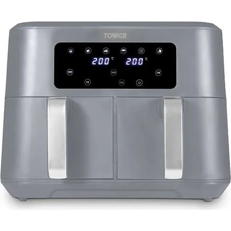 Tower Vortx 8.5L Airfryer Dual Basket Grey (1/5)