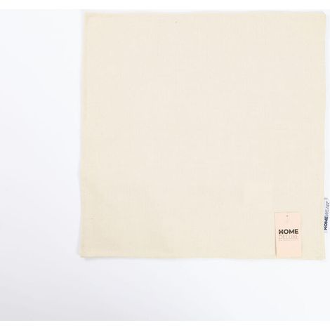 HOME DELUXE Copricuscino in lino CHARM - Beige