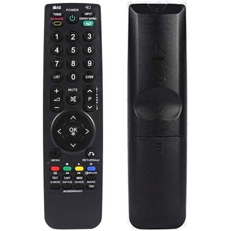 Télécommande de remplacement pour téléviseur LG AKB69680403. Compatible avec les téléviseurs intelligents LG (référence AKB69680403).