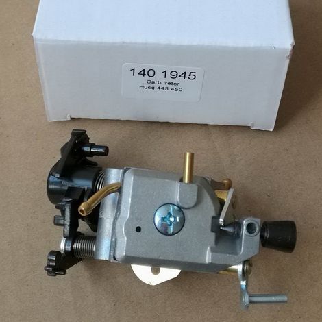 Original Hengtong Vergaser, passend für Husqvarna 445, 445E, 445II, 450E und 450II Kettensägen, kann die Kraftstoffpumpe 506 45 04-01 ersetzen.