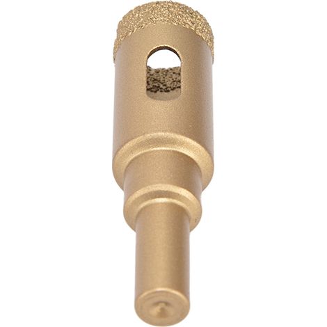 Foret diamanté, scie cloche, outil de perçage et de découpe pour verre et granit, queue ronde de 18 mm (1/5)