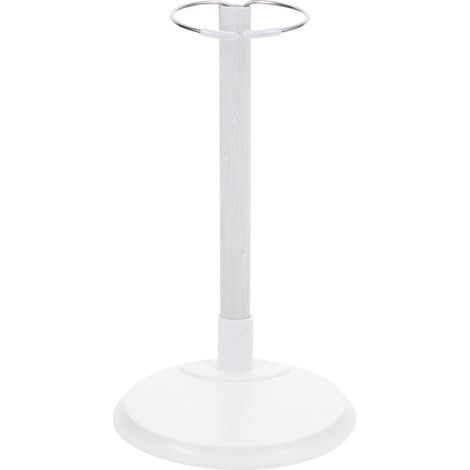 Support Figurine Portable en Plastique Blanc pour Poupée, Présentoir Léger Base Plate, pour Exposer sur Table ou Étagère (1/5)