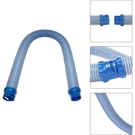 Lot de 5 Tuyaux d'Aspiration de Piscine R0527700, Longueur 1 m Chacun, pour Zodiac Baracuda MX6 MX8 X7 T3 T5, Verrouillage Rotatif