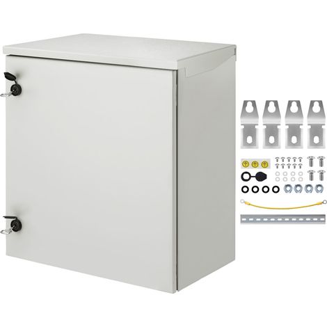 Boîtier électrique acier boîte électrique extérieur NEMA 4 60x60x30 cm (1/5)