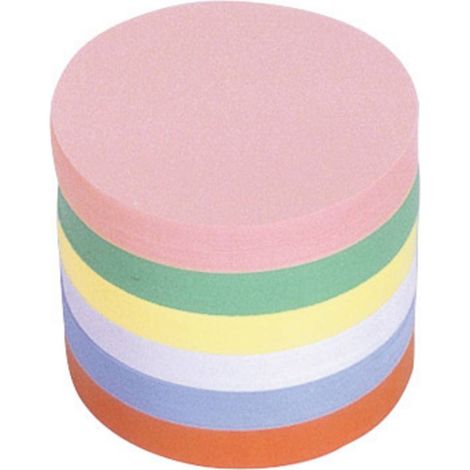 magnetoplan Moderationskarte 112501710 rund 140mm sort. 250St. (1/2)