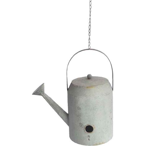 Grand nichoir oiseaux arrosoir 34x22x39cm (1/2)