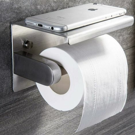 Portarrollos de papel higiénico, Portarrollos de papel higiénico de acero inoxidable 304. (1/5)