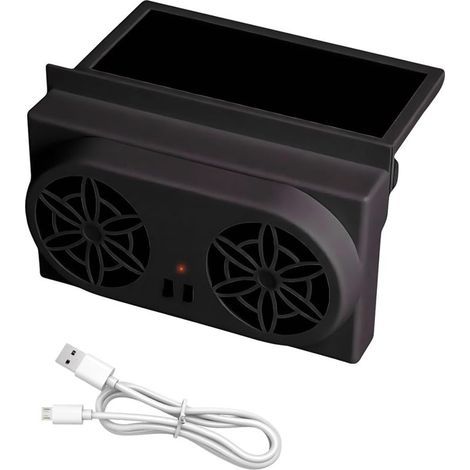 Ventilateur À Énergie Solaire Pour Voiture Aérateur Électrique (1/5)