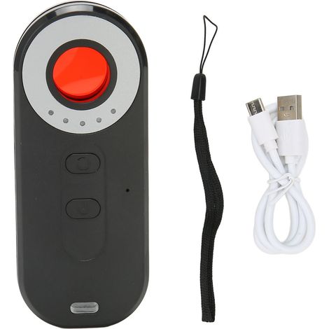 Détecteur de signal sans fil 6 niveaux de sensibilité, chercheur d'antennes mini rechargeable intelligent portable, noir (1/5)