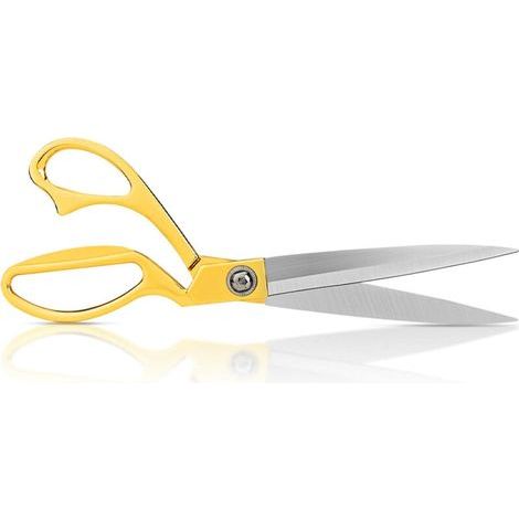 [JAMAIS UTILISÉ] Ciseaux de couture haute performance 26cm - Ciseaux de coupe professionnels en acier inoxydable pour tissu-cuir couture artistes étudiants couturières (1/4)