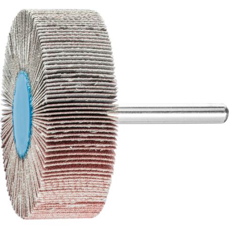 PFERD TOOLS Korund Fächerschleifer F Ø 60x20mm Schaft-Ø 6 mm A240 für Feinschliff und Finish 10 Stk (1/3)