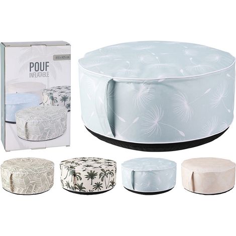 Pouf Gonflable Basics Léger, Portable, Confort Instantané - Basics