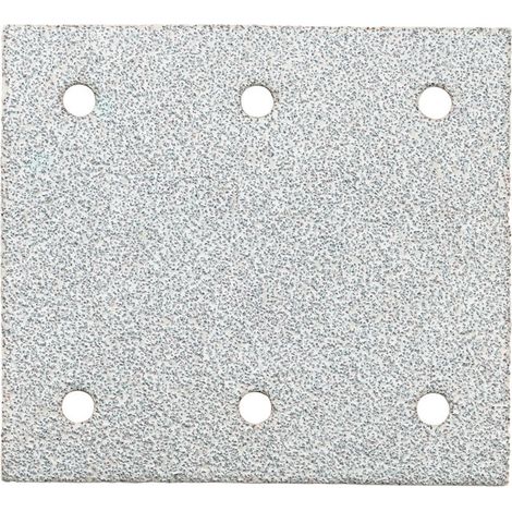 10 feuilles abrasives auto-agrippantes 115 x 103 mm, P 120, série « professional », pour peinture, vernis, mastic, pour ponceuse vibrante metabo 10 pièces