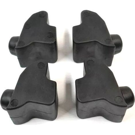 Quatre butoirs de capot en caoutchouc pour Chevrolet Silverado Sierra (Référence : 22755704) (1/3)