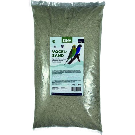 Sina Vogelsand mit Anis und Grit 5 kg Vogelsand