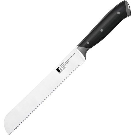 BERGNER MASTERPRO COLTELLO PANE ACCIAIO INOX 20 CM (1/3)