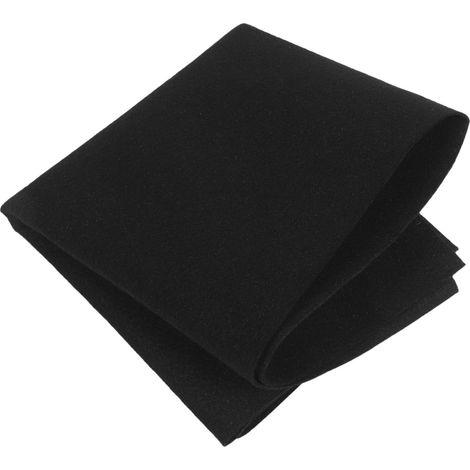 Panneaux d'isolation phonique en Feutre 1m x 0,5m Noir sans adhésif, Tissu Absorbant Acoustique Anti-Vibration pour subwoofers, adapté aux équipements Audio et caissons de Basses (1/5)