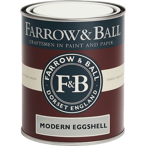 FARROW & BALL Modern Eggshell peinture pro multi‑support bois, métal, sols intérieurs Farrow & Ball Modern Eggshell 750 ml - couleur au choix
