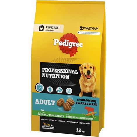 Pedigree Adult PN con ternera y verduras 12 kg