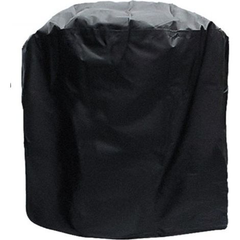 Barbecue Grill Couverture De Barbecue Rond Imperméable À l\'eau, Barre Extérieure Pluie Noir Anti-Poussière Charbon De Gaz Barbe Électrique (Taille : 58x77cm) (1/5)