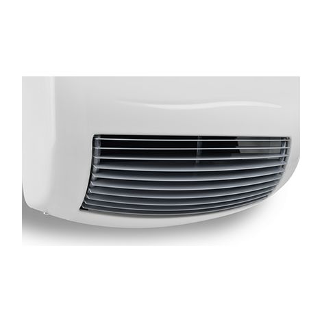 Radiateur soufflant programmable 1200/2000W – Corps en métal – Thermostat électronique – Fonction Boost – Protection IP24 – Radialight