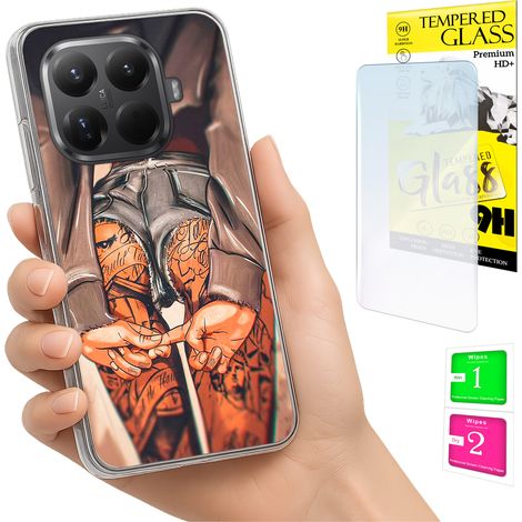 Funda para Xiaomi 15T Pro con cubierta trasera y cristal 9H (1/5)