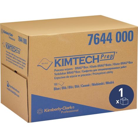 Essuyeur Kimberly Clark Kimtech pour Environnements propres, industrie alimentaire, industrie pharmaceutique, 160 par ( Prix pour 1 )