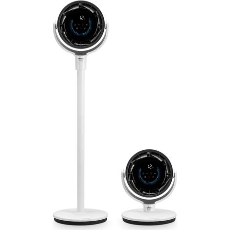 Ventilateur Circulateur d’Air 3D, Moteur Brushless, 24W, Système Vortex Motion, 12 Vitesses, 3 Modes, Oscillation 3D, Écran Tactile LCD, Ajustable, Télécommande (1/5)