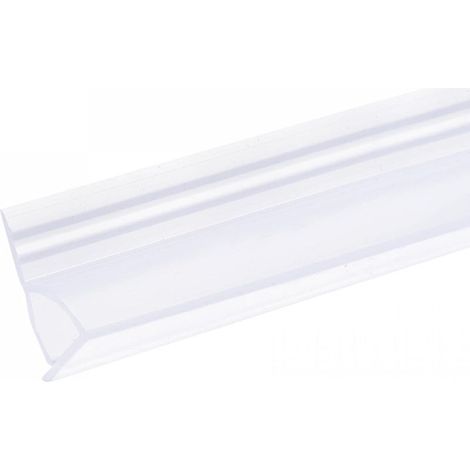 H-förmige Seitendichtung für 150 cm (59,06 Zoll) breite, rahmenlose Duschtür, 12 mm Glas (1/5)
